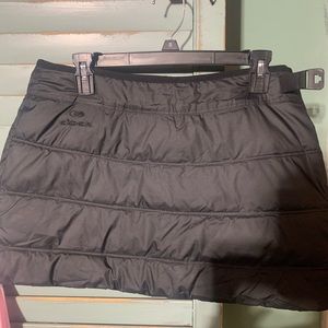 Eider black ski skirt Sz 8